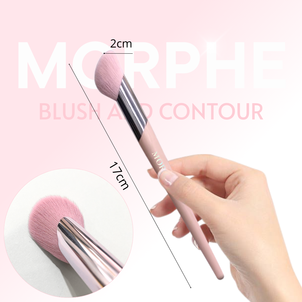 Cọ Tán Nền – Má Hồng Kem – Tạo Khối Morphe Blush and Contour Brush M188 – Đầu Cọ Vát Xéo Ôm Mặt